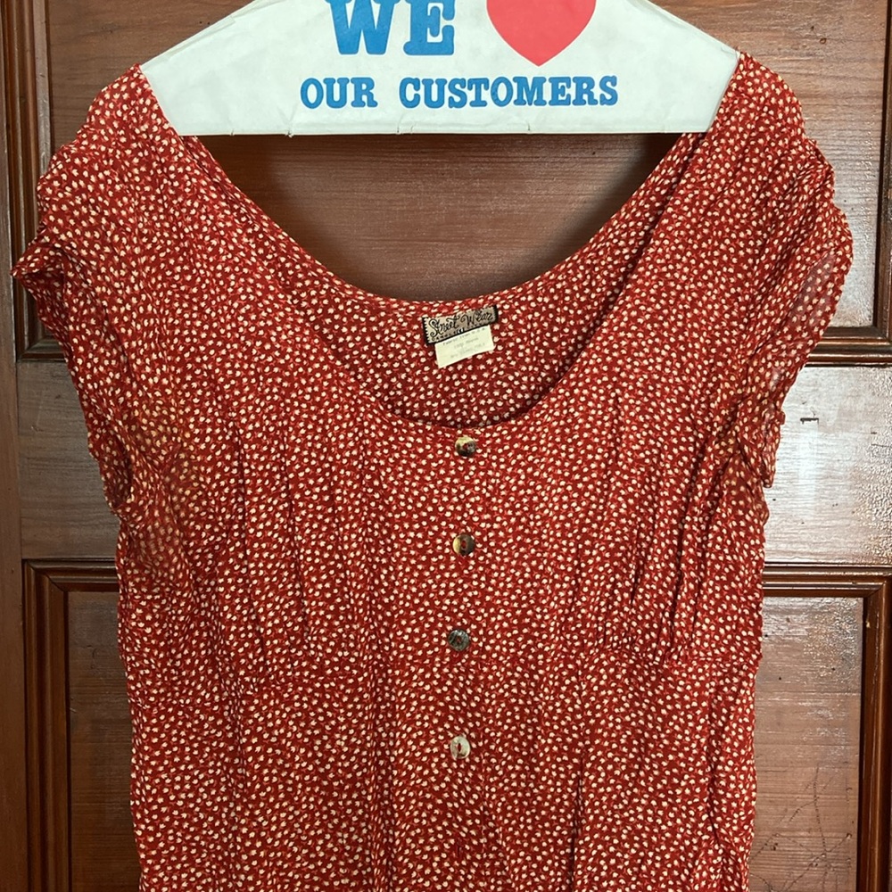 Vintage floral dress